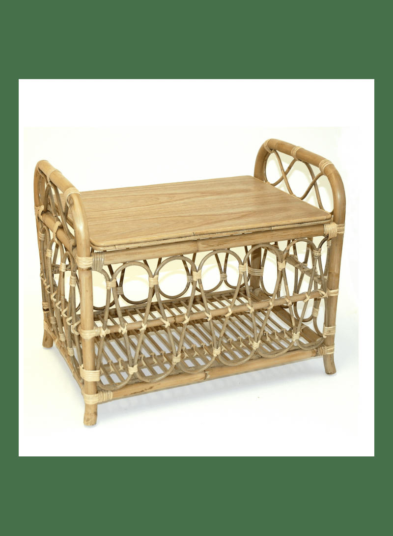 JAHE - Coffre jouet rotin