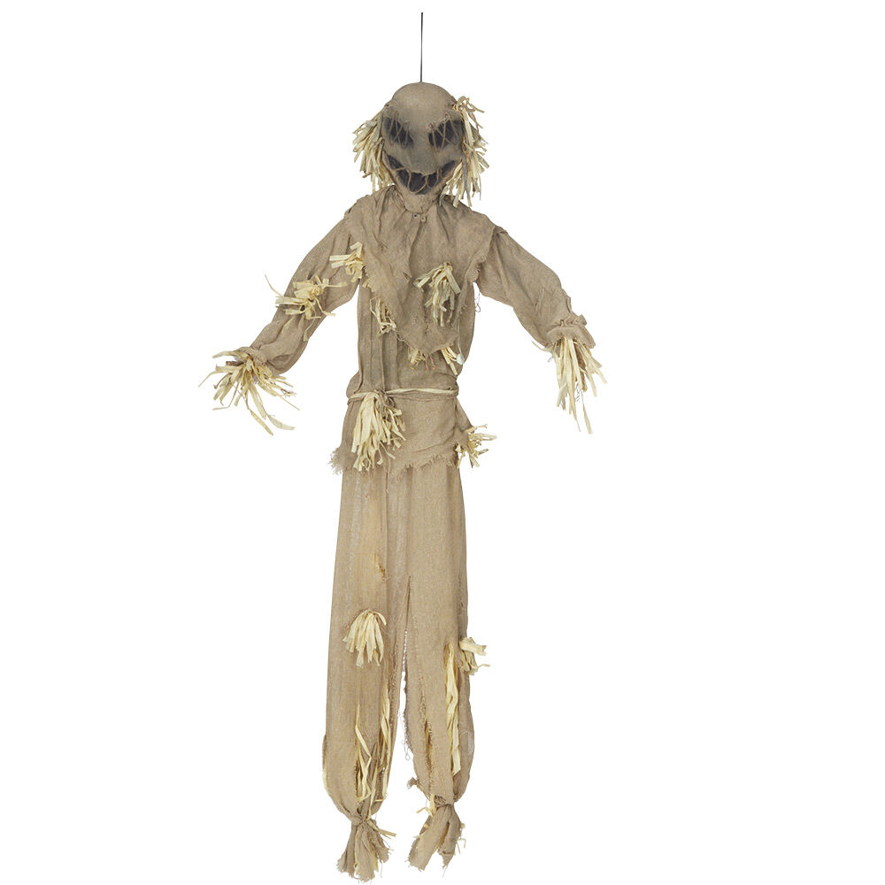 épouvantail animé Halloween lumineux et sonore