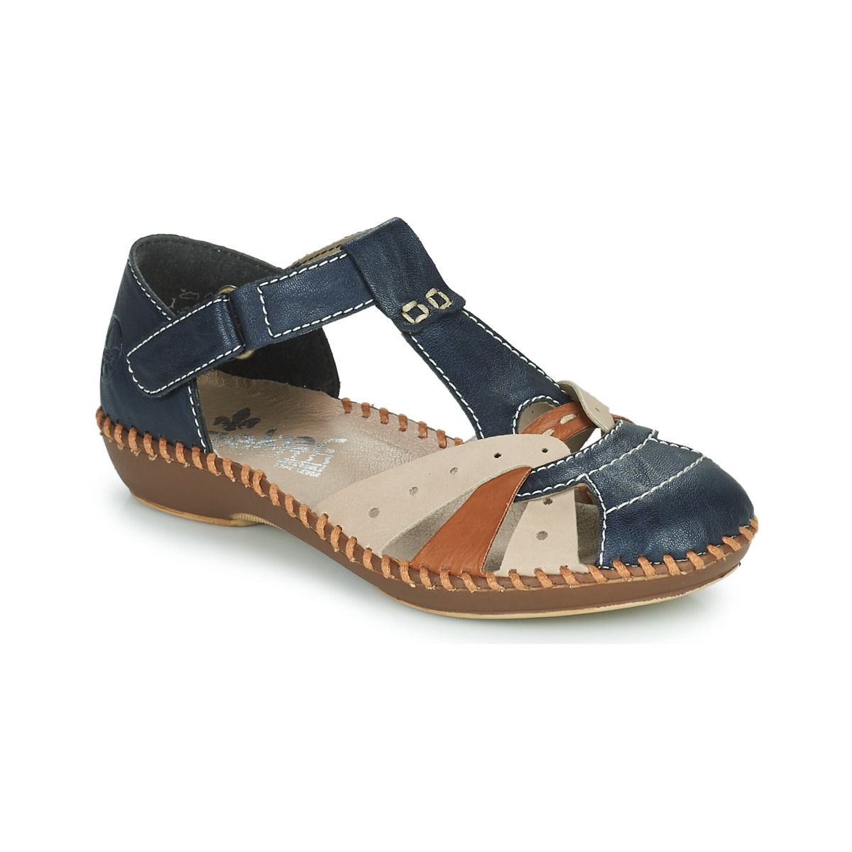 Rieker - BLUE - Blue / Brown