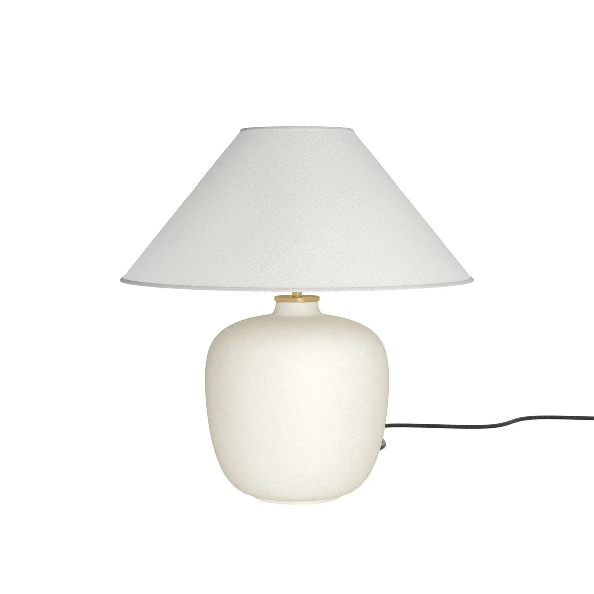 Audo - Torso Tischleuchte H 37 cm, sand / off white