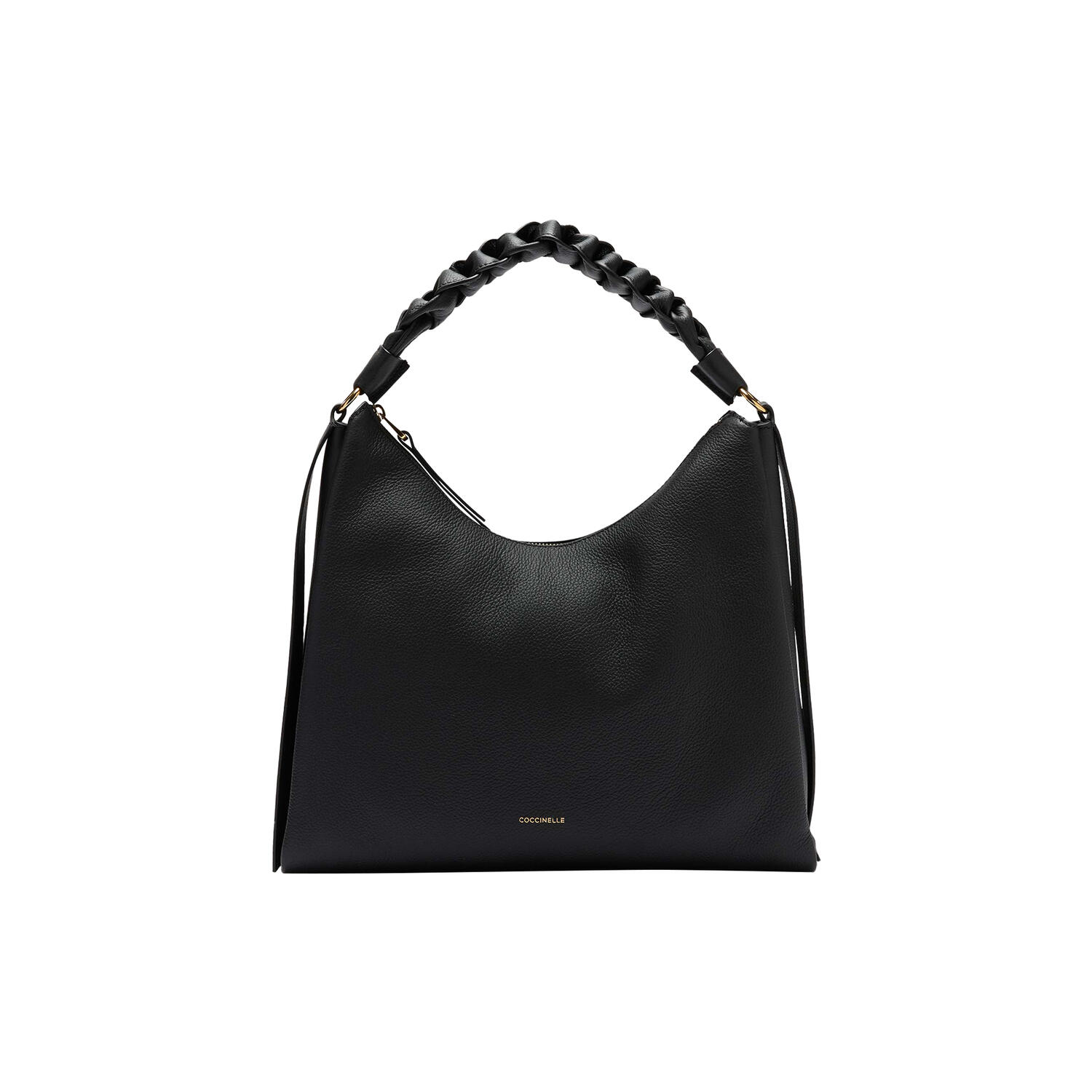 Boheme Grana Double Handbag, noir/cuir
