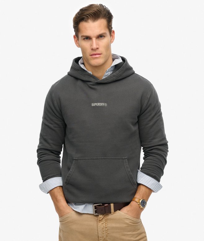 Micro Logo Hoodie