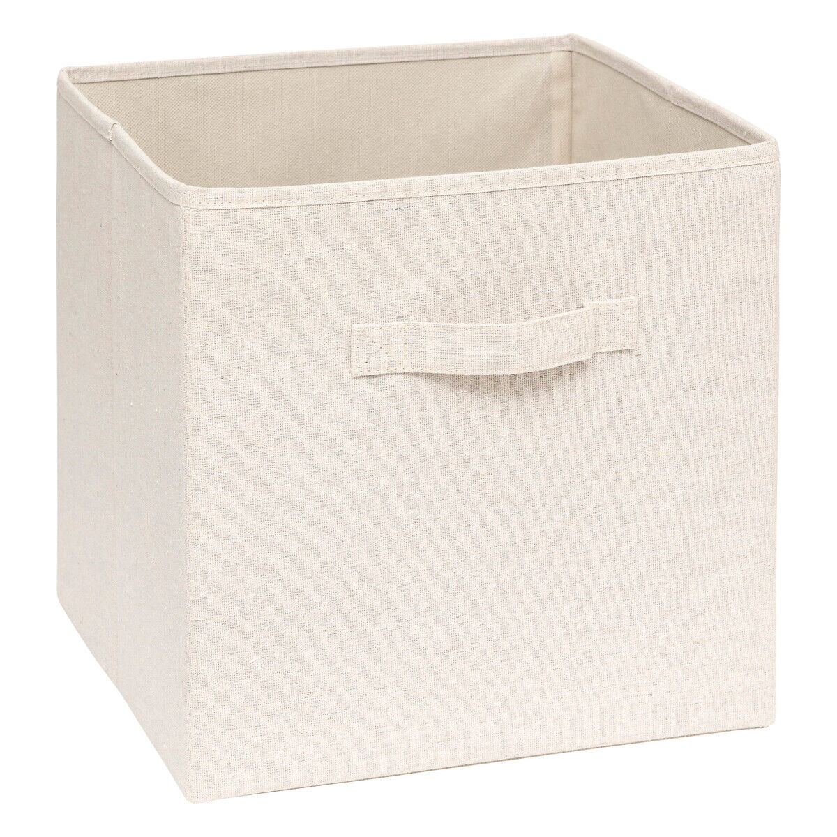Caixa de arrumação TIDY bege 31x31cm
