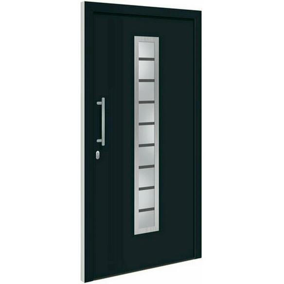 Haustür »Newhaven«, Aluminium, anthrazit