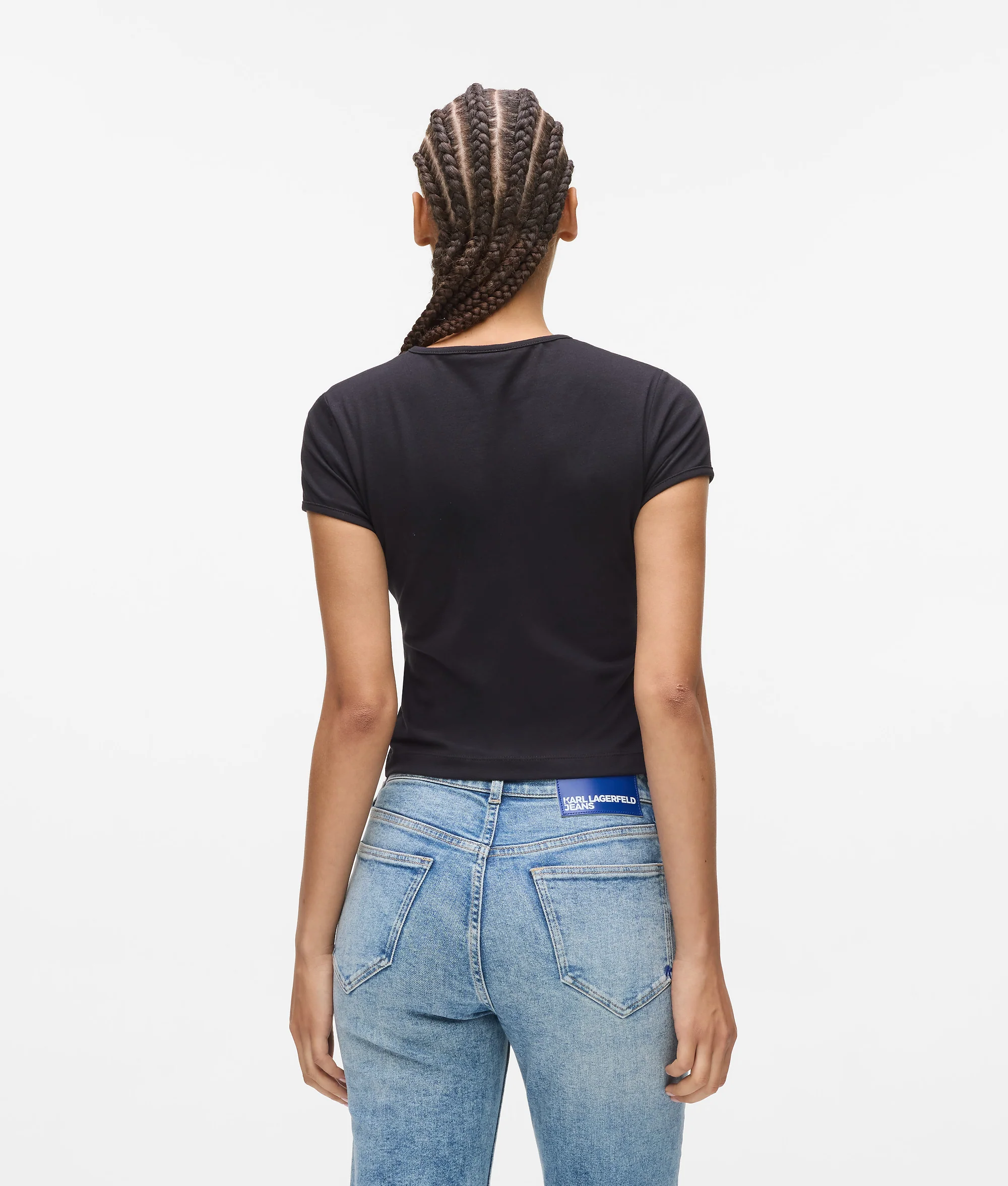 T-shirt Monogram orné de clous
