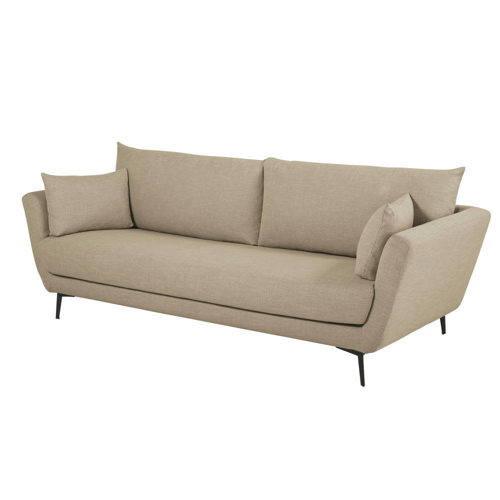 Prague - Canapé 2/3 places beige