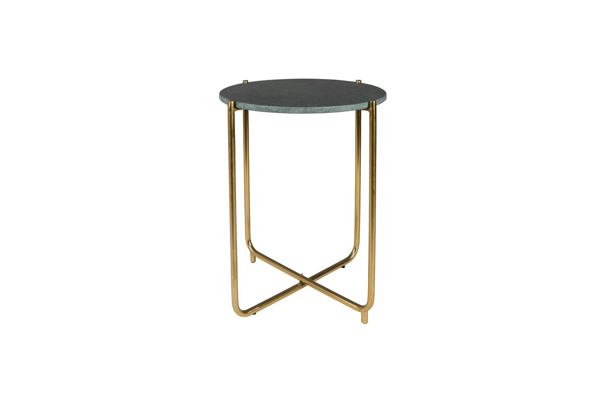 TIMPA - Table d'appoint en marbre vert