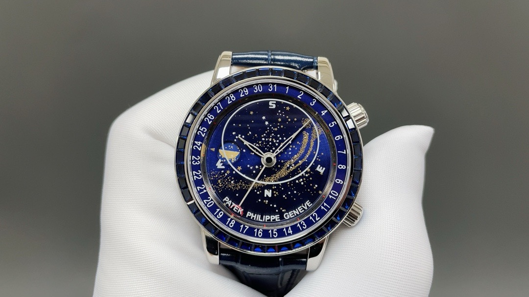 Patek Philippe Grand Complications Celestial Platinum Gem-Set Watch