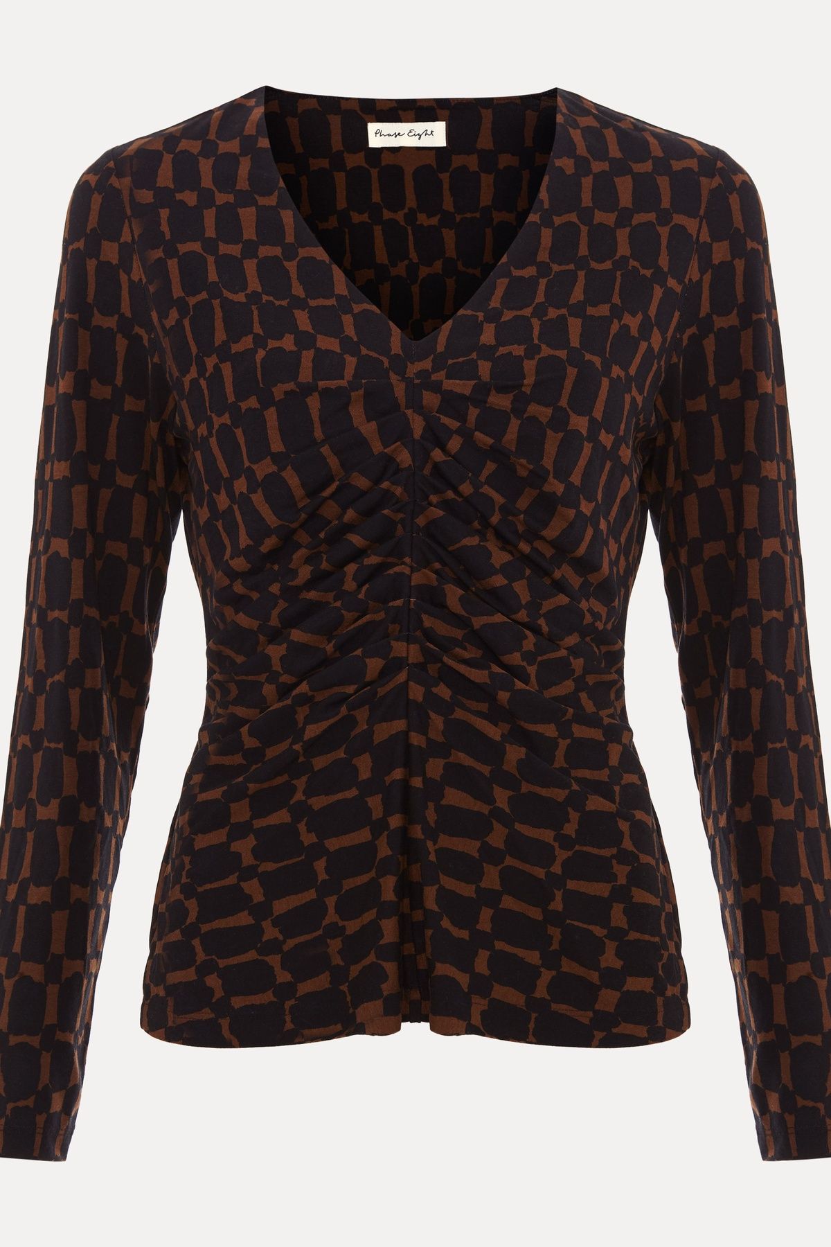 Phase Eight Brooke Geo Pleat Top