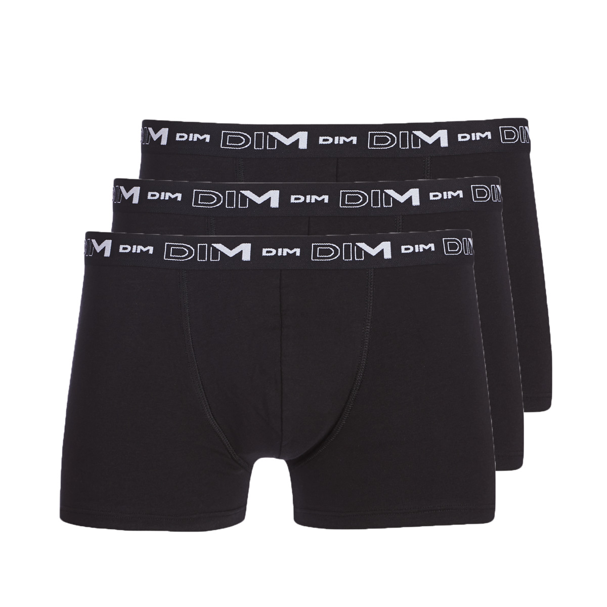 DIM - COTON STRETCH X3 - Black