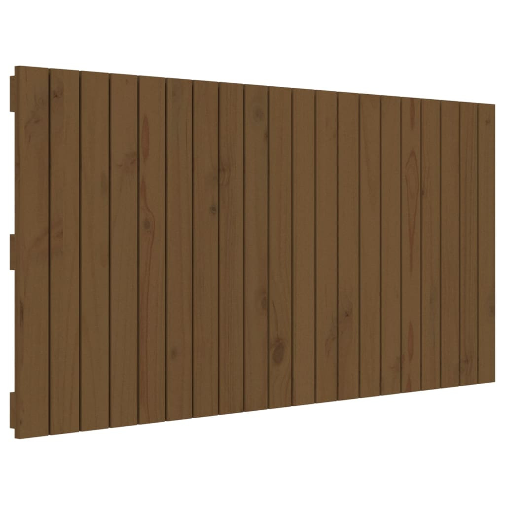 Wezgłowie łóżka Brąz 127.5 x 60 cm Pine Wood vidaXL