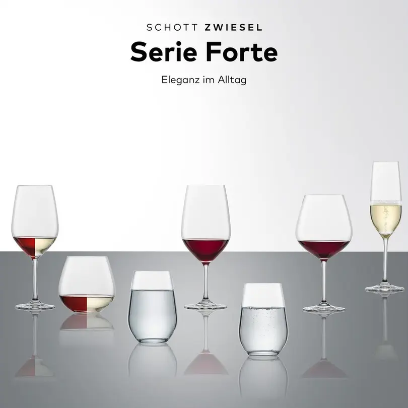 Sektglas 4er-Set Forté