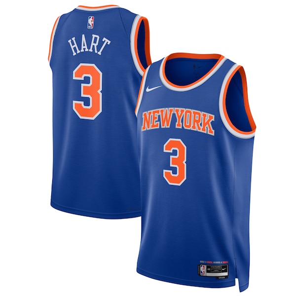 Josh Hart New York Knicks Nike Unisex Swingman Player Jersey - Icon Edition - Blue