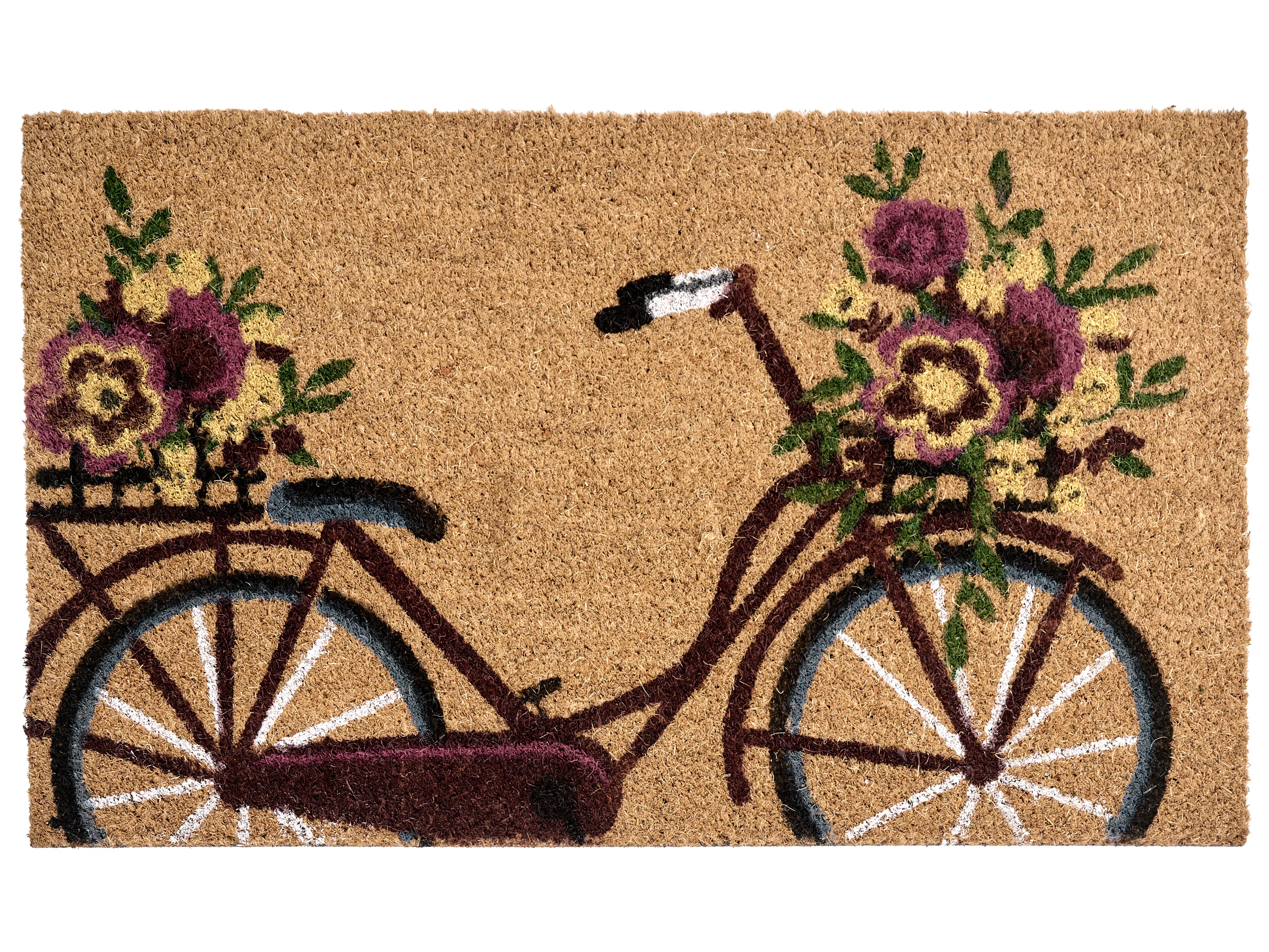 Doormat AVAK Natural 40 x 60 cm Bike Coir