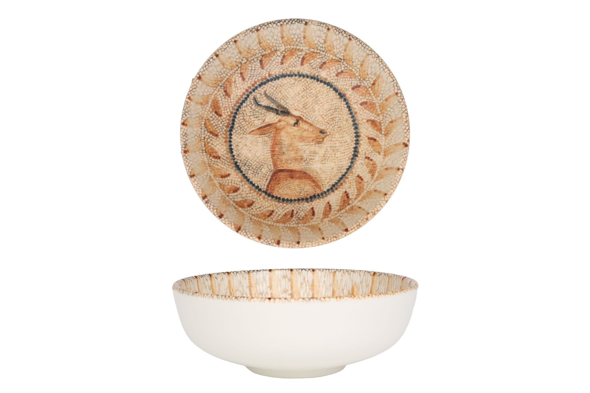 Bonna Kommetje - Mesopotamia - Porselein - 14 cm (450cc) - set van 6