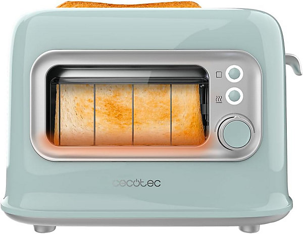 Grille-pain Rétro Bleu 2 Fentes 700W