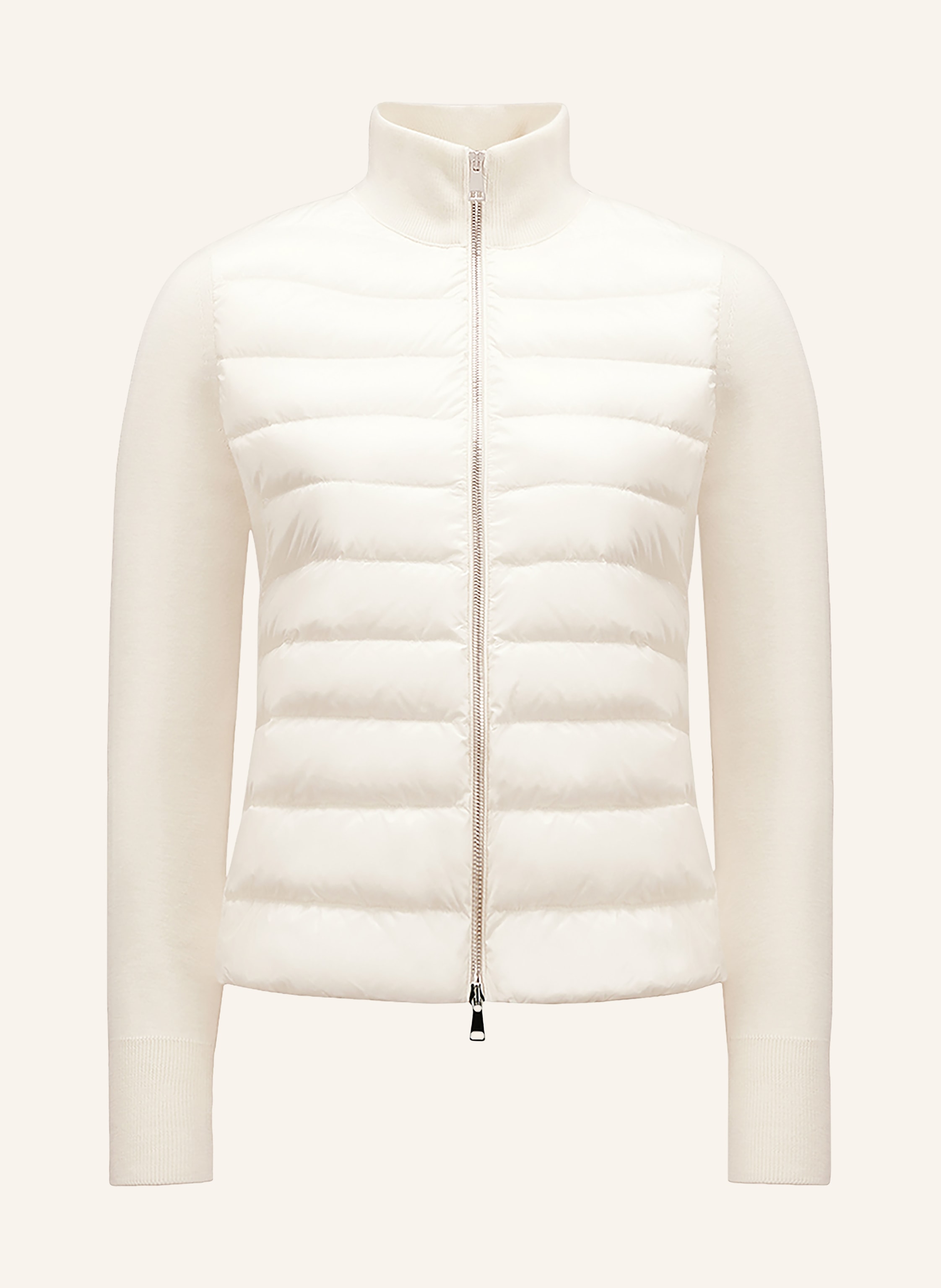 MONCLER Lightweight-Daunenjacke im Materialmix