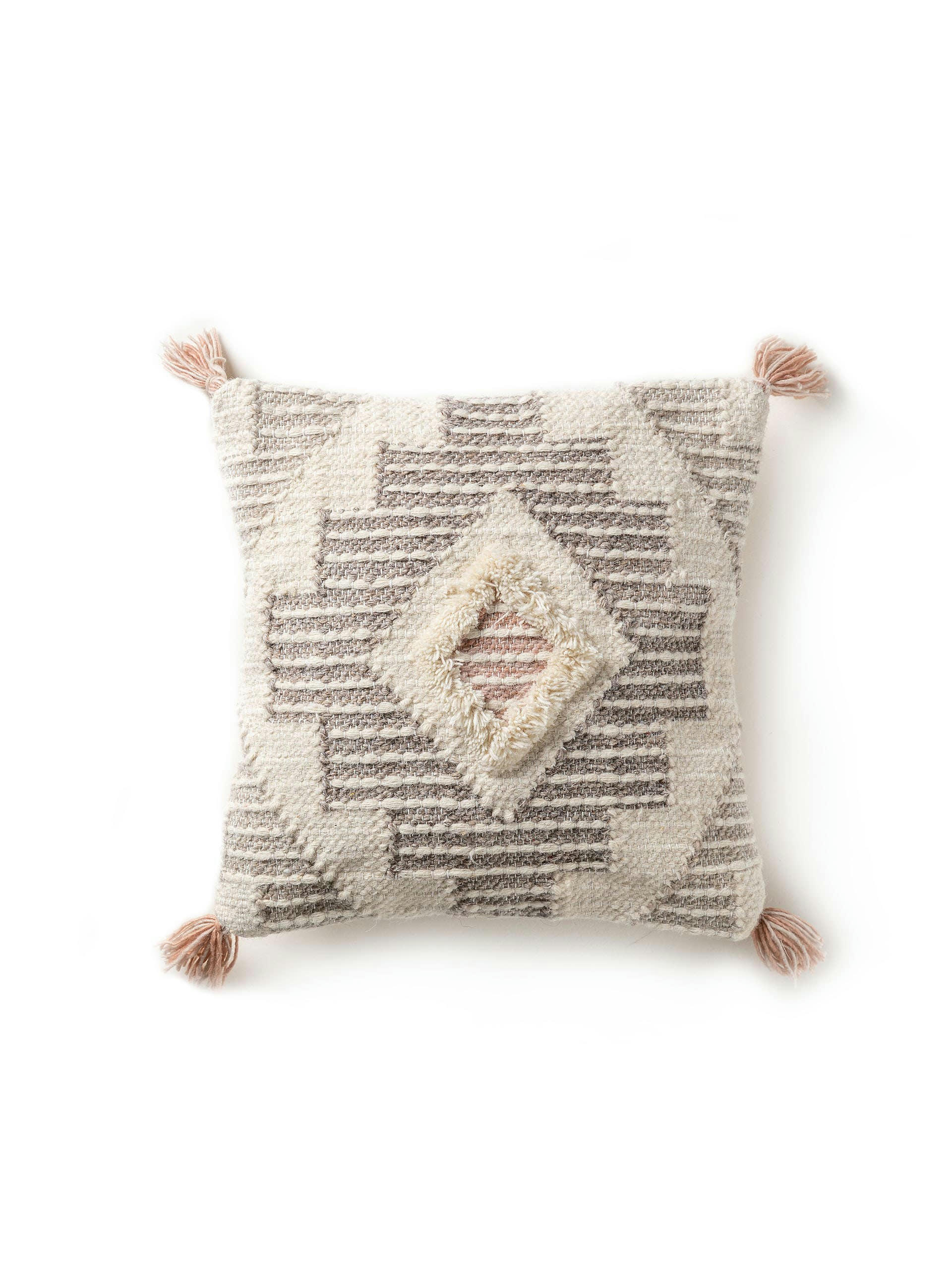 WANDA - Housse de coussin rose 45x45