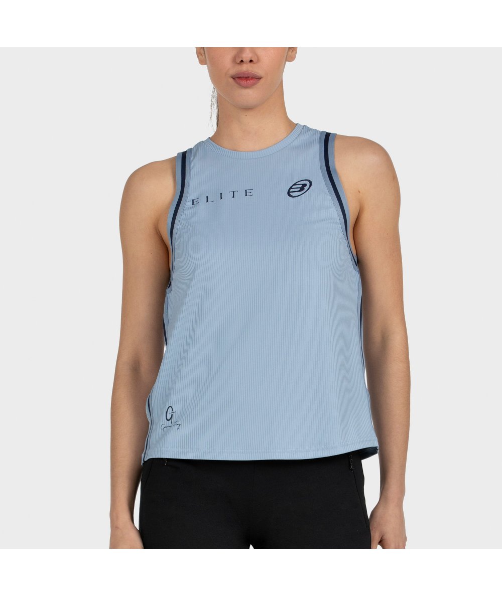 CAMISETA BULLPADEL GEMMA 26V AZUL ACERO