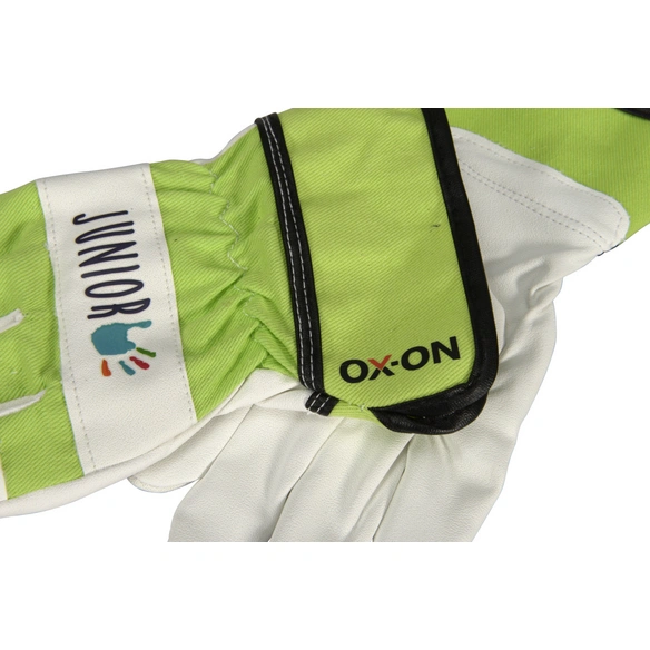 Kinder-Handschuh »Junior 10001«, grün/weiß