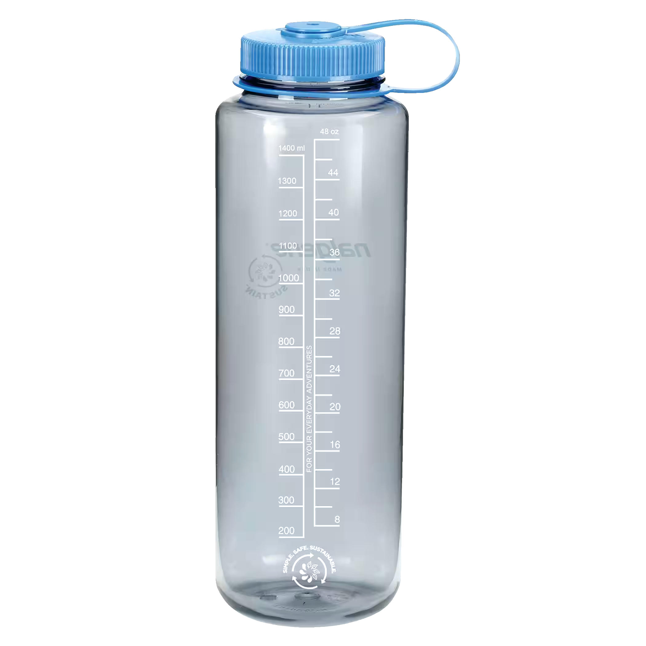 Nalgene Sustain® Silo Water Bottle, Grey, 1.5 L