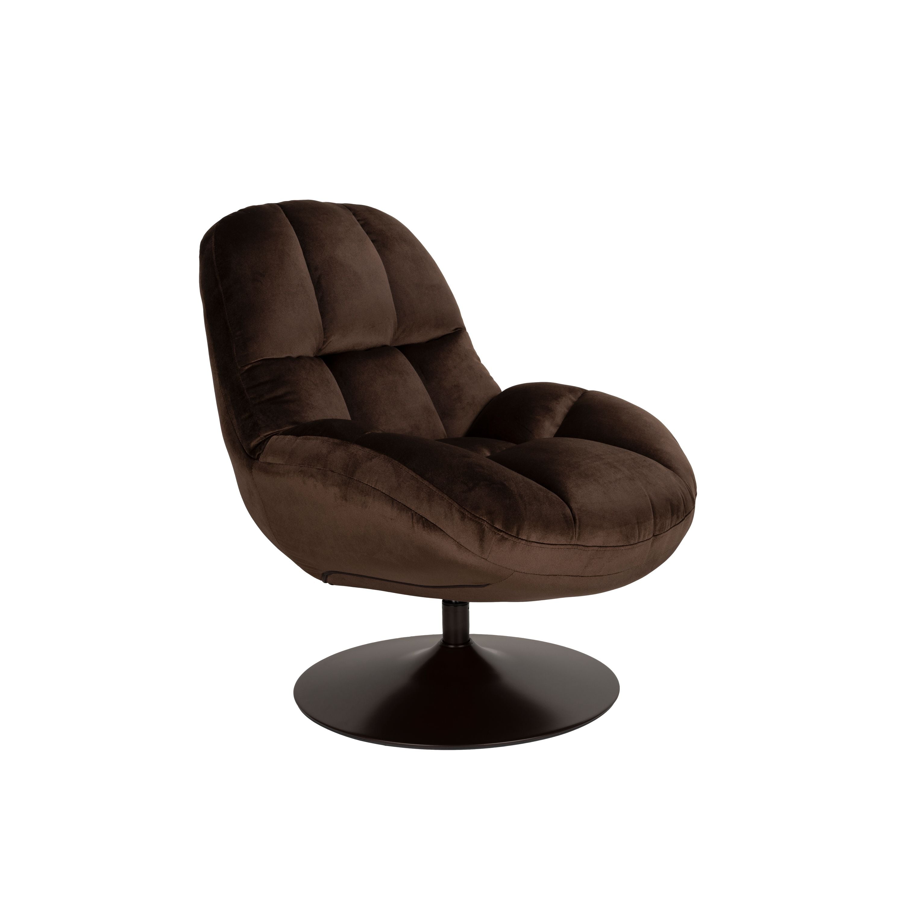 Housecraft Living Beefy Fauteuil Draaibaar Bruin