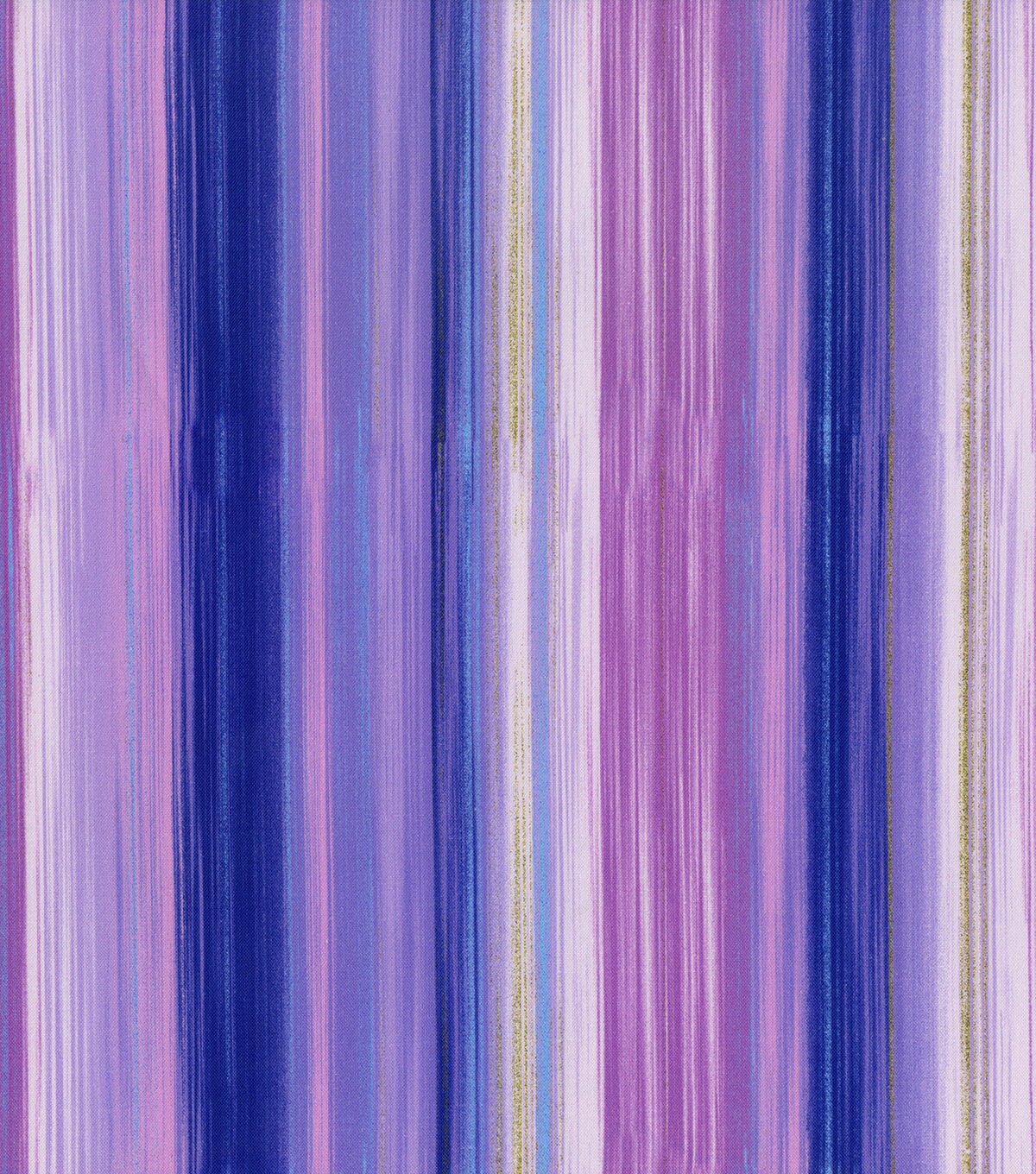 Hi Fashion Purple Stripe Premium Cotton Fabric