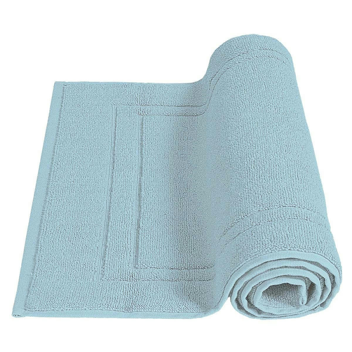 LUXURY - Tapis de bain 900gr/m²  bleu arctic 50x80 cm