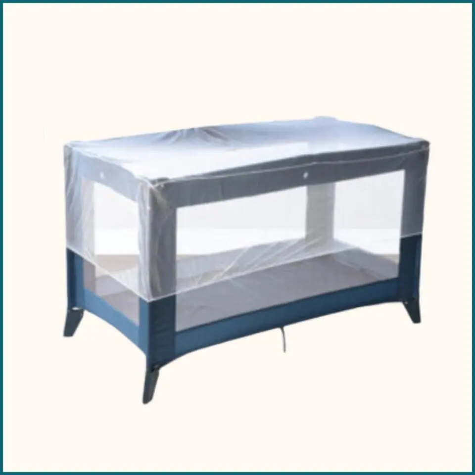 HIXA Klamboe voor Peuter Campingbedje Muggennet voor Ledikant