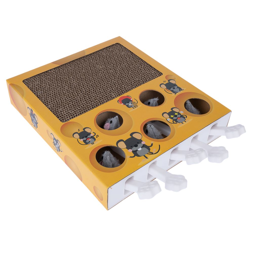 TIAKI Whack-a-Mole 2-in-1 Cat Toy