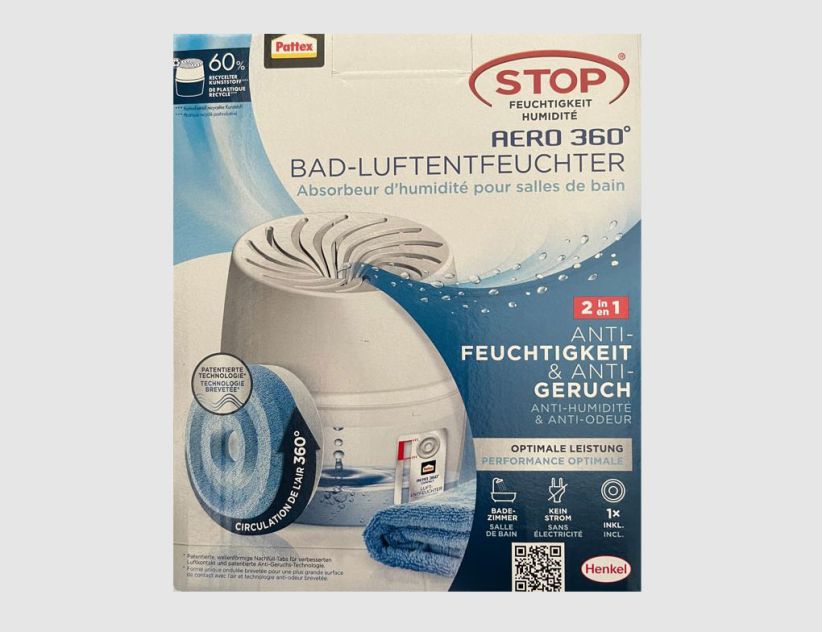 Pattex Aero 360° Bad-Luftentfeuchter