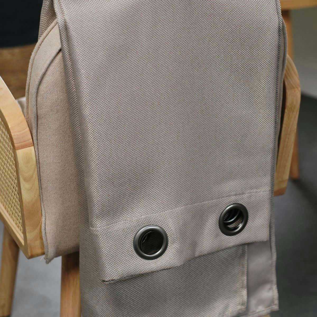 - Rideau isolant en Polyester Beige 140x240 cm