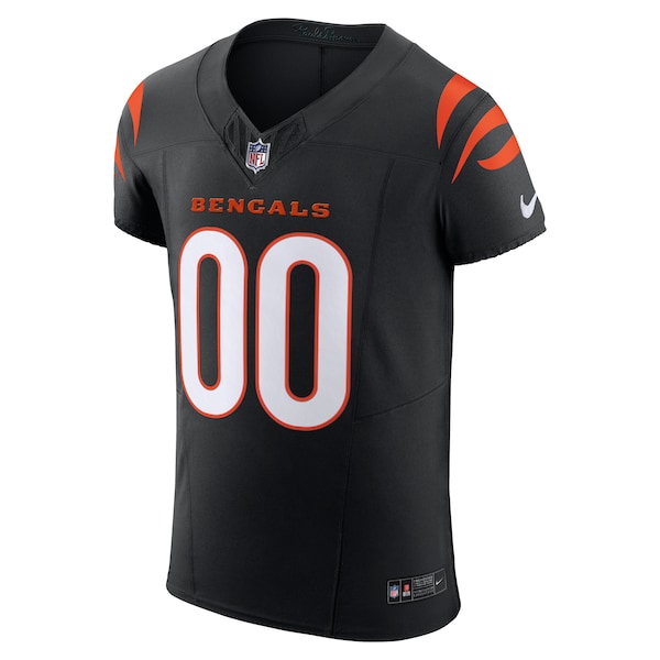 Cincinnati Bengals Nike Team Vapor F.U.S.E. Elite Custom Jersey -  Black
