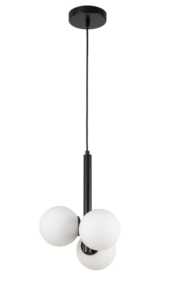 Lampa wisząca Perla czarno-biała 3xG9x12W IP20 Sigma Lighting