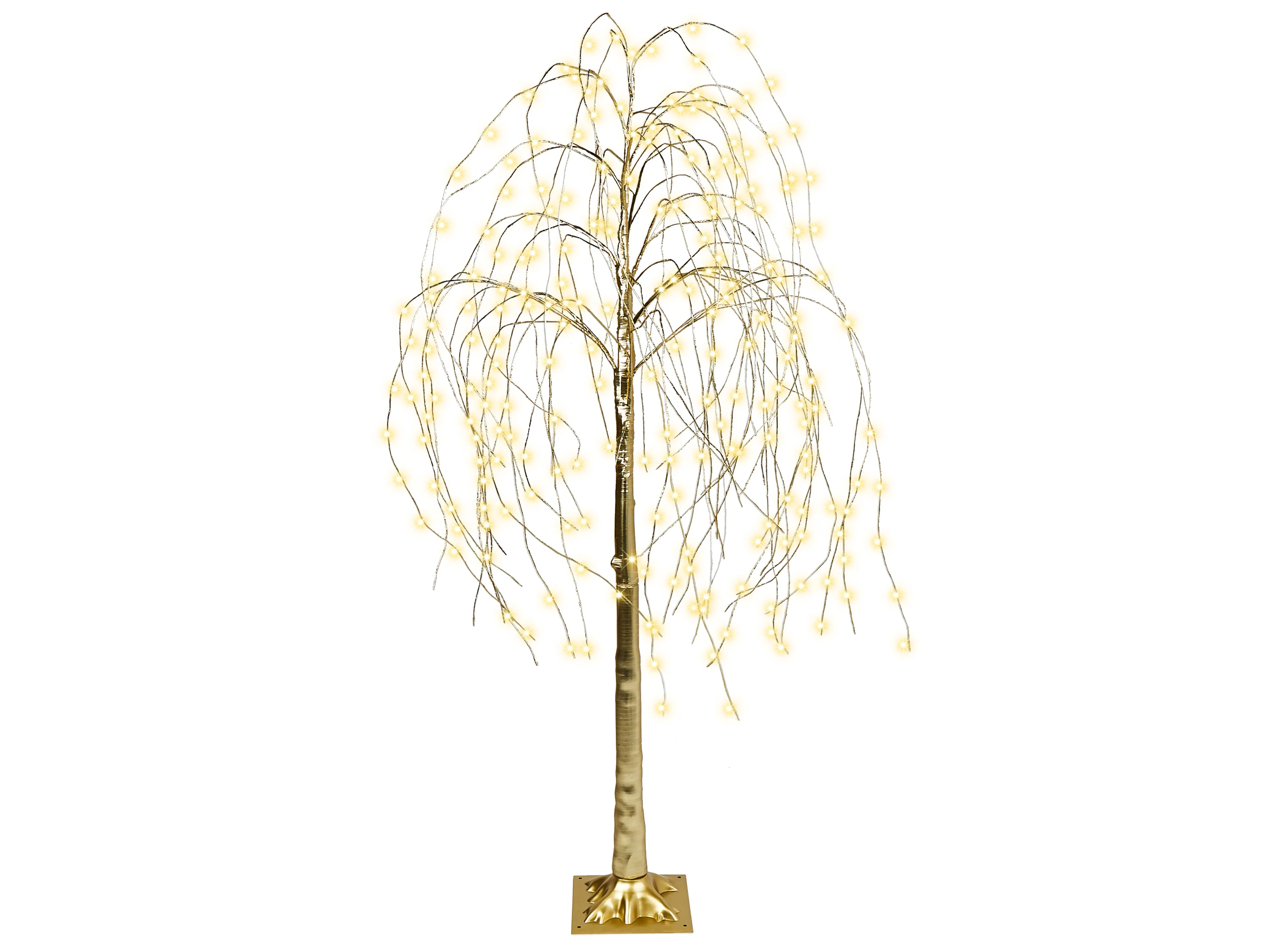 Outdoor Decoration LED BALIONI Tree 180 cm Gold