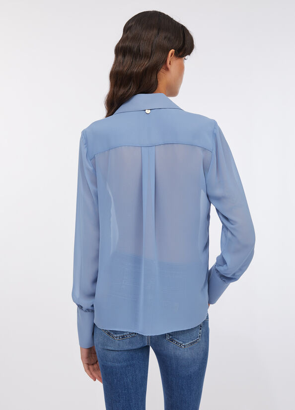 Camicia con perle