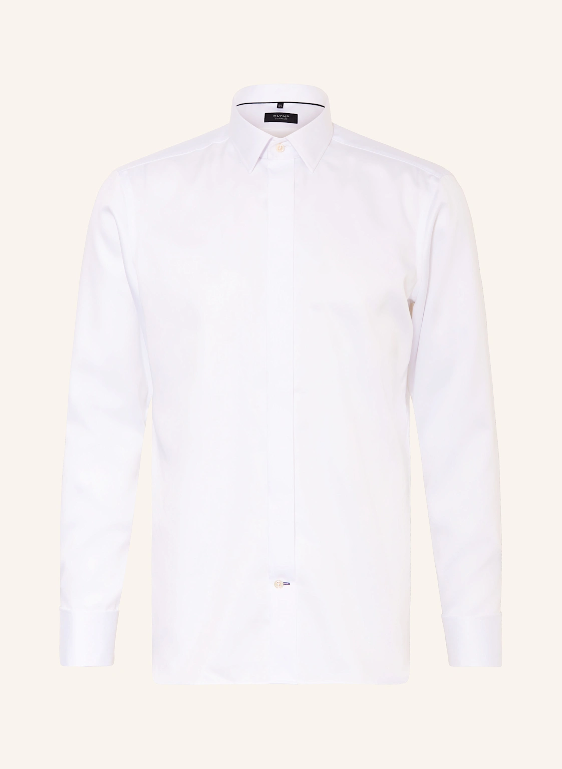 OLYMP SIGNATURE Smoking-Hemd tailored fit mit Umschlagmanschette