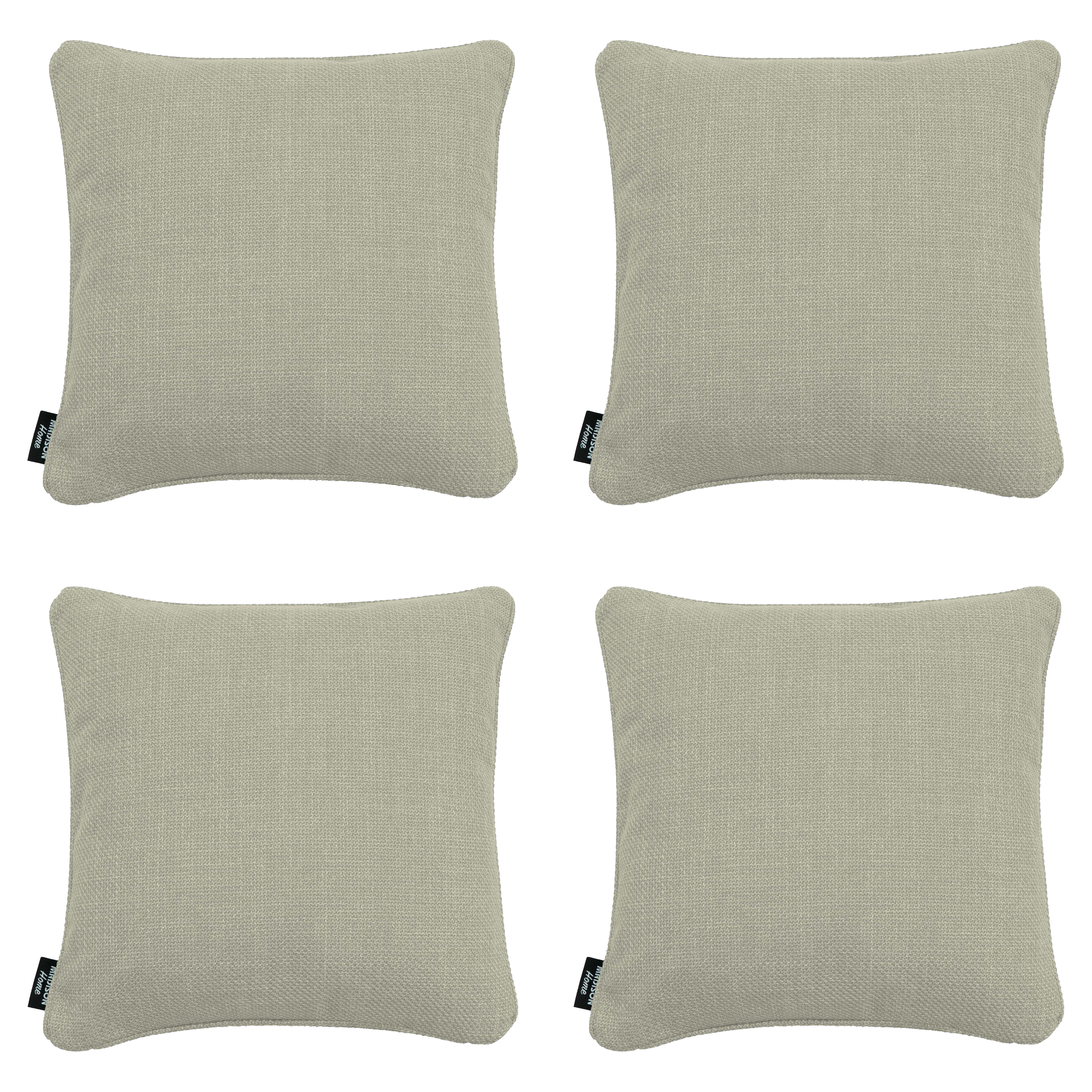 Madison - Sierkussen Nola natural - 45x45x10cm - Set van 4