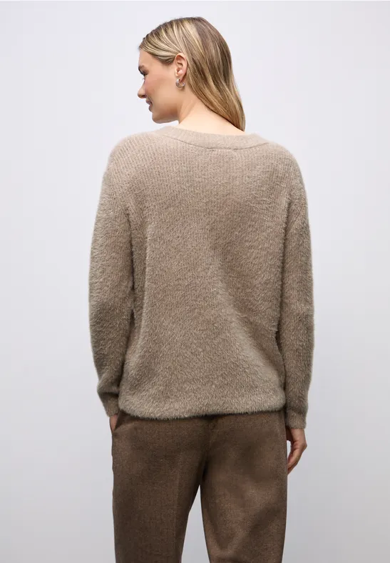 Kuscheliger V-Neck Pullover