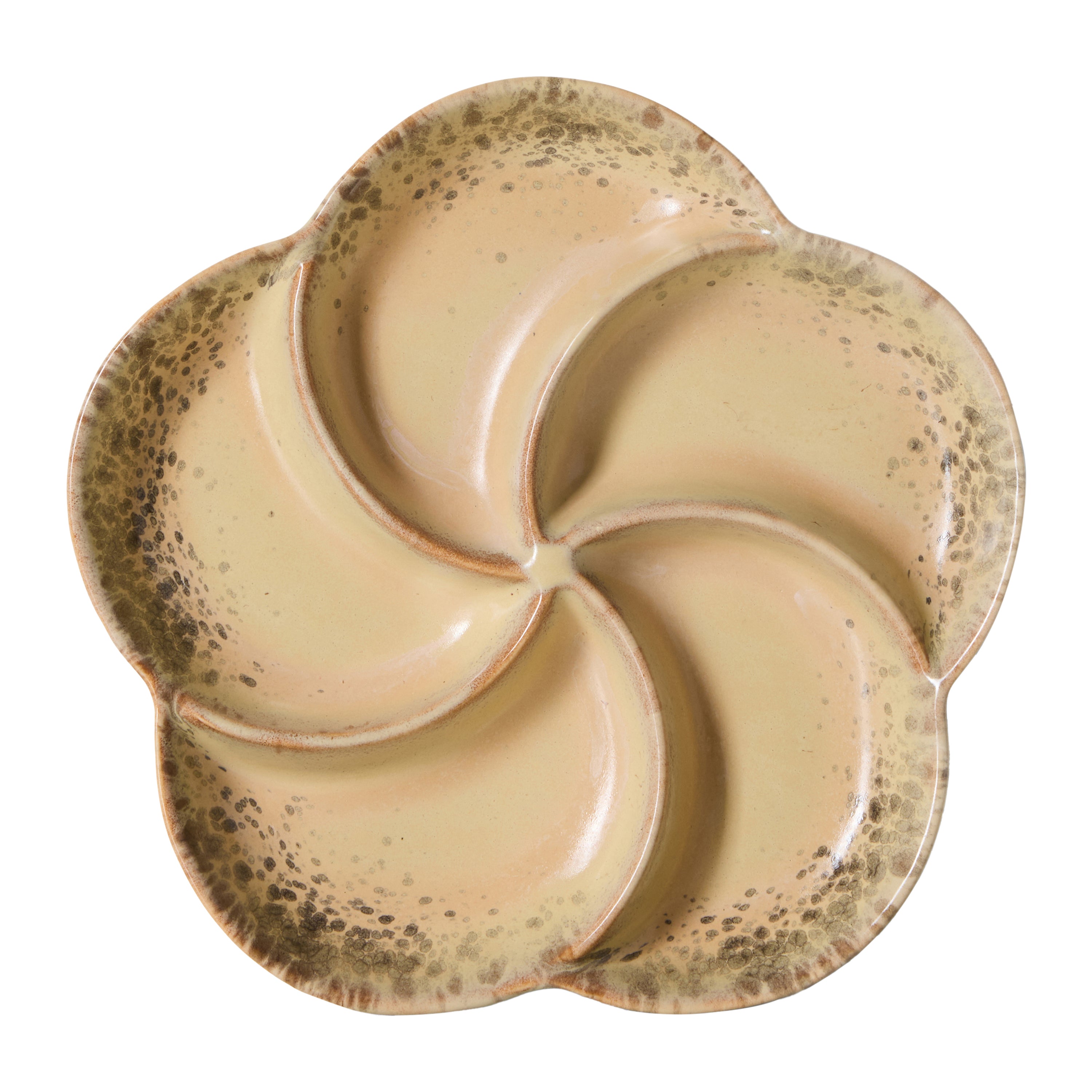 HKliving 70's Ceramics Snackschaal - Grit