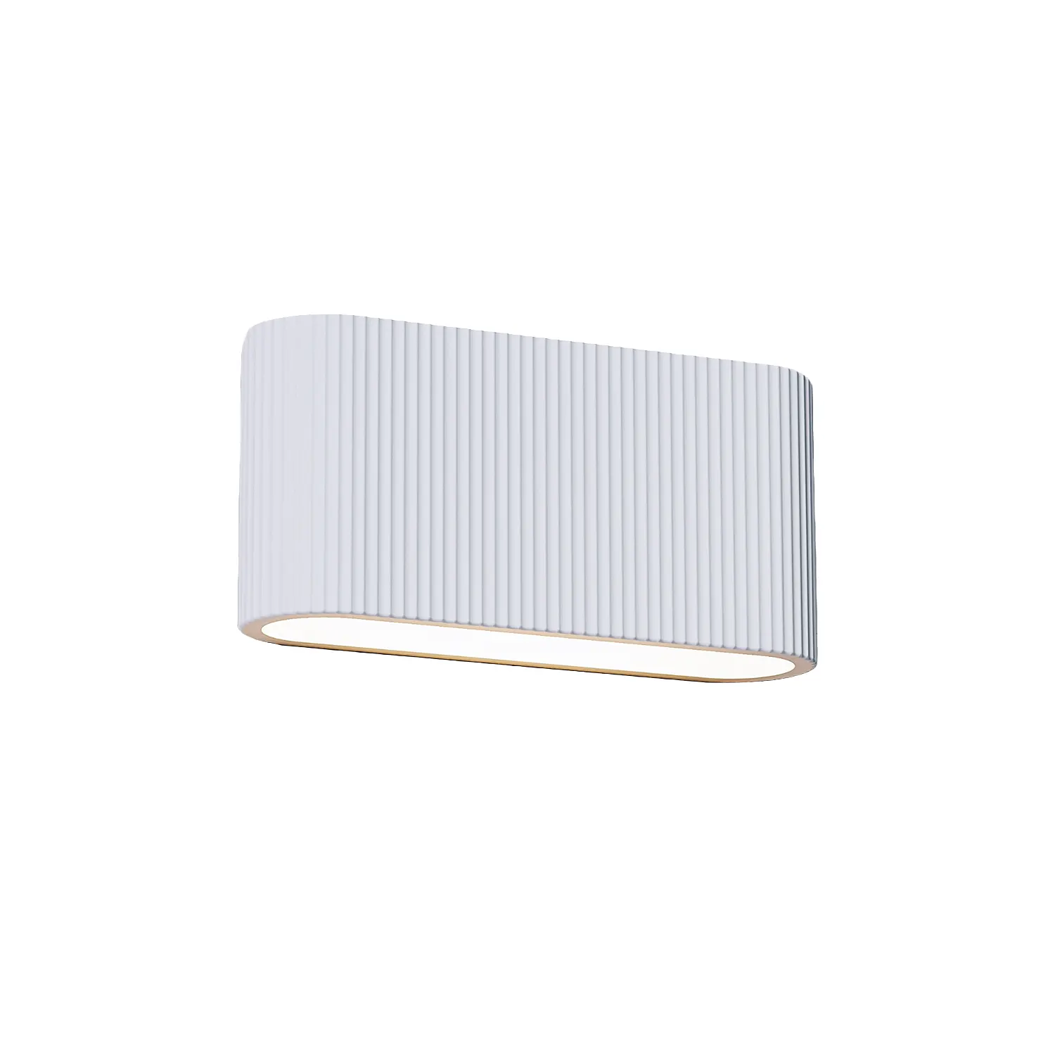 Artdelight wandlamp Lille - 2 lichts - 7 x 12  cm - wit