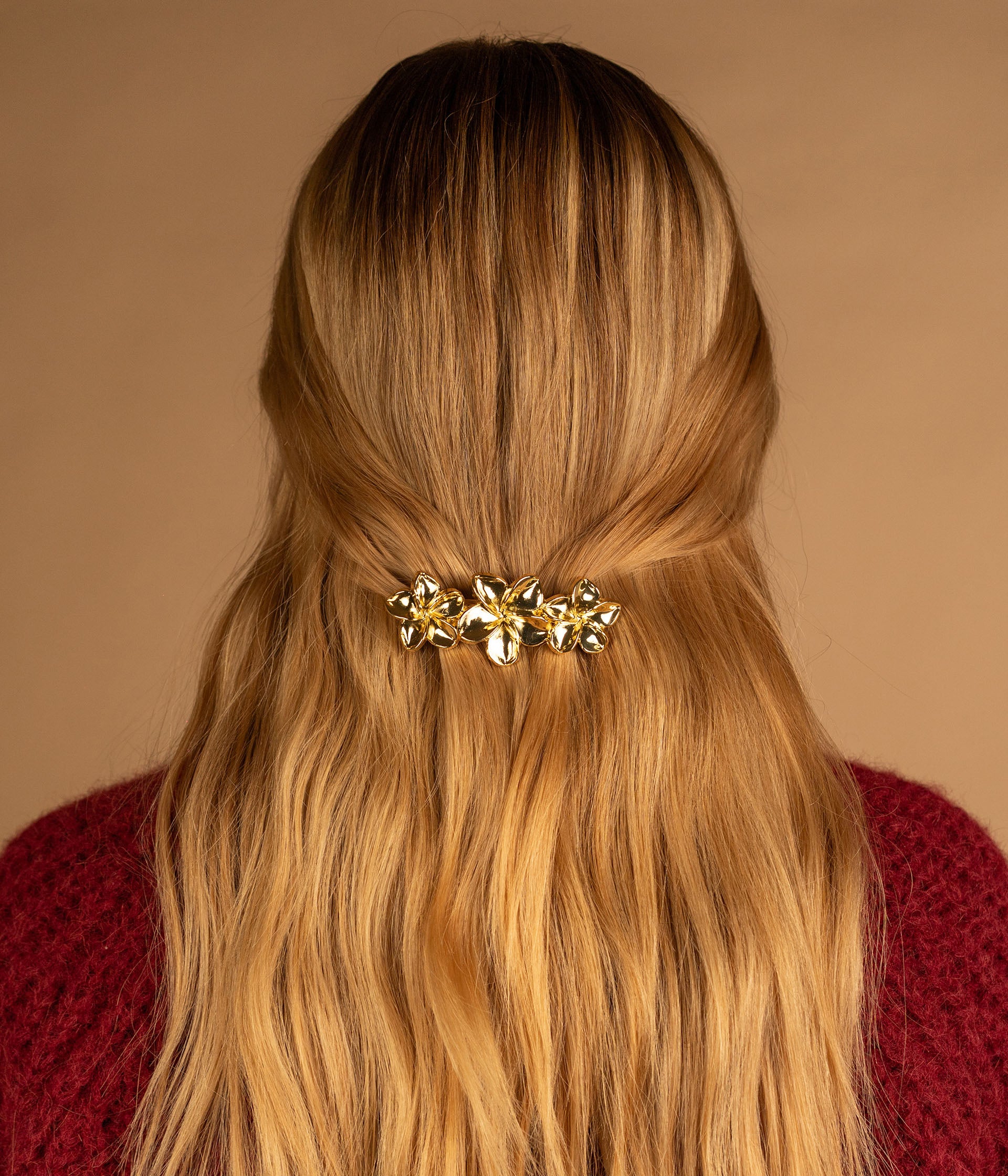 Barrette Genette doré