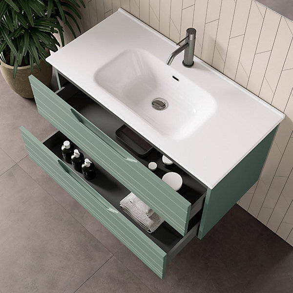 Ensemble 4 pièces SOLMIRA vert sauge
