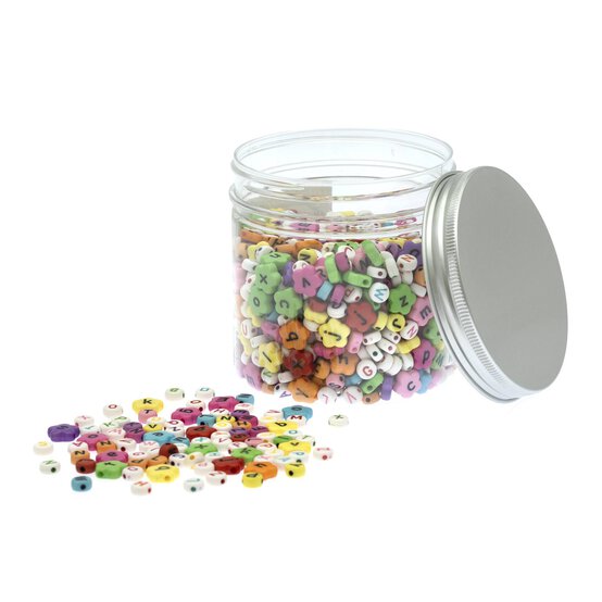 Alphabet Flower Beads Tub