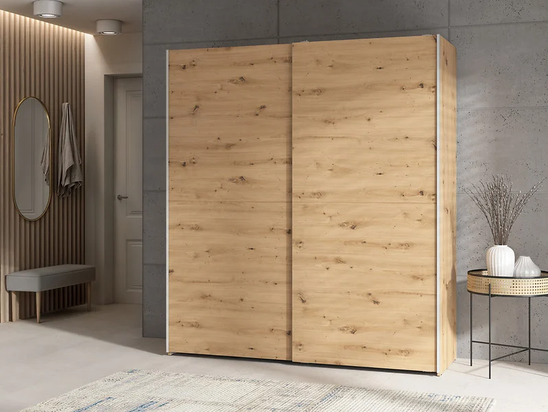 Szafa przesuwna Time 2 170 cm dąb artisan