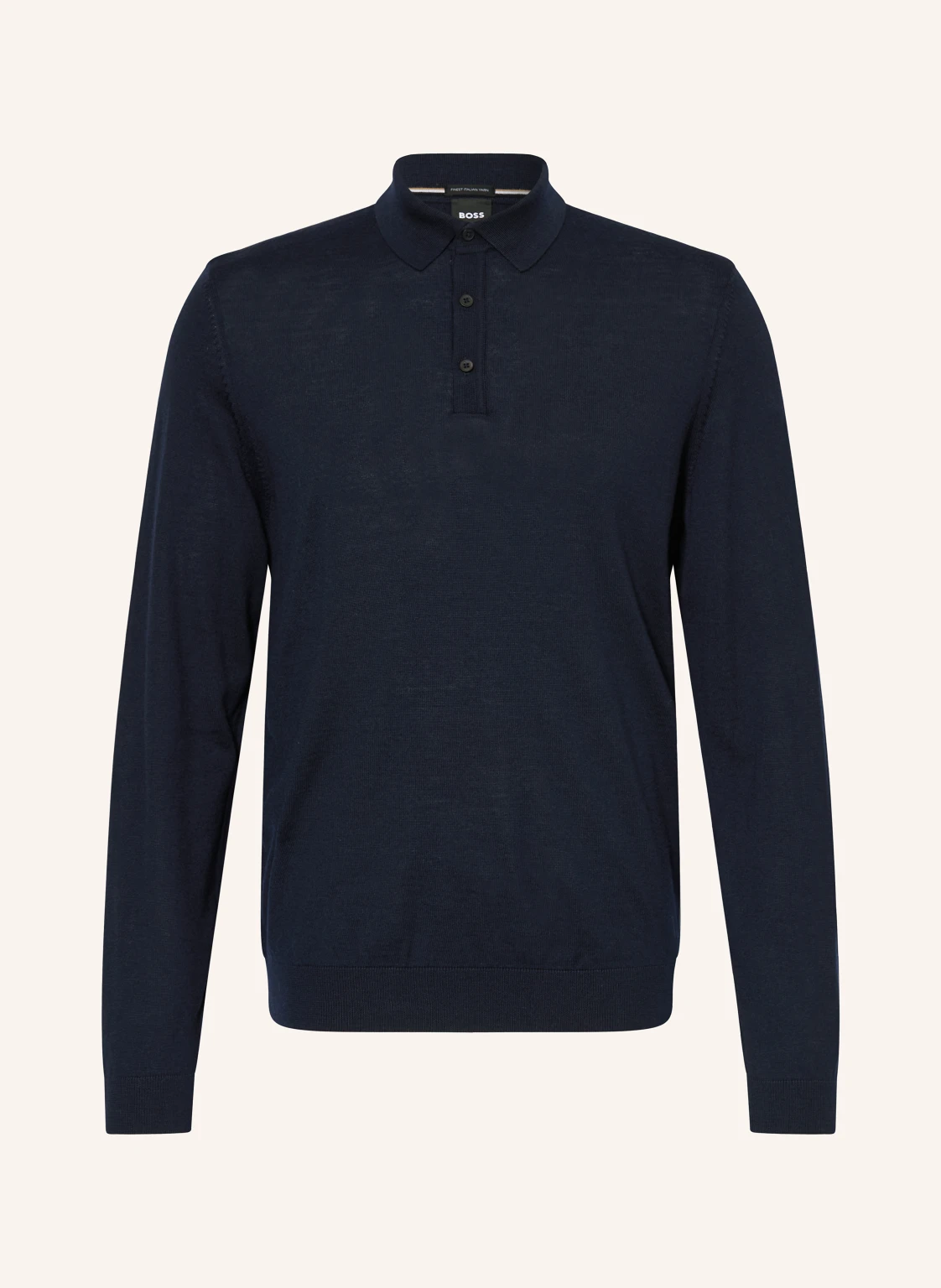 BOSS Strick-Poloshirt LANCIONE