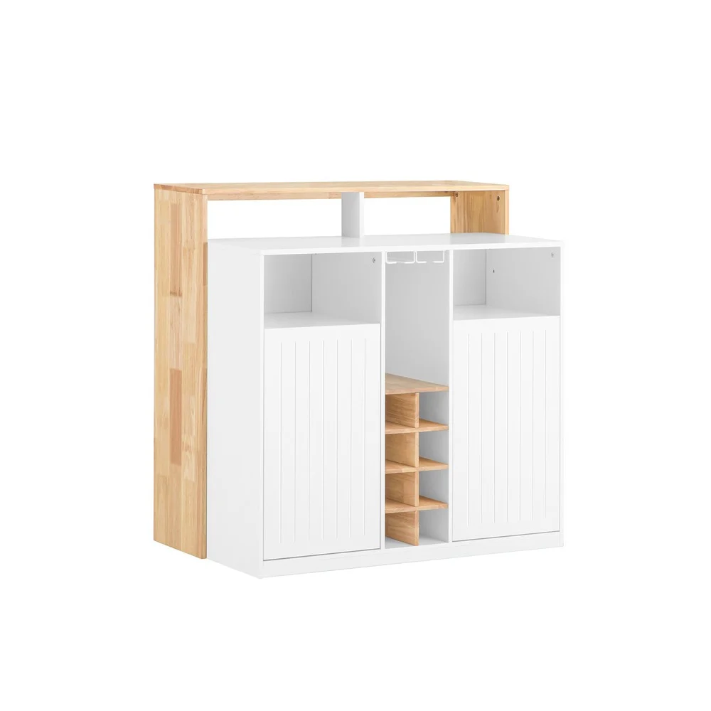 SoBuy Wyspa kuchenna z 2 drzwiami 105x60x105cm Klasyczny KNL07-NW