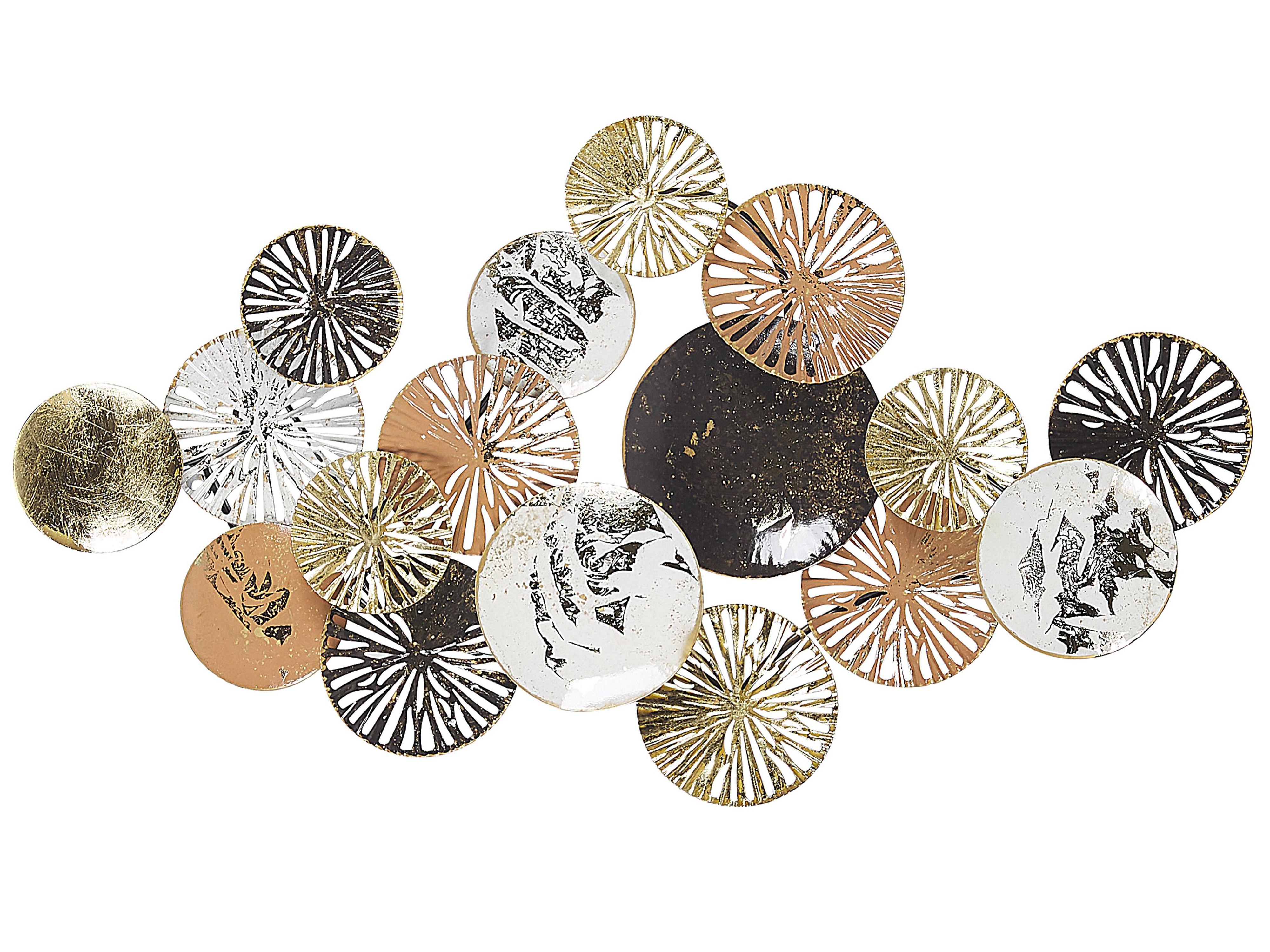 Wall Decor OSMIUM Metal 50 cm Silver