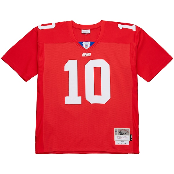 Eli Manning New York Giants  2004 Legacy Replica Jersey - Red