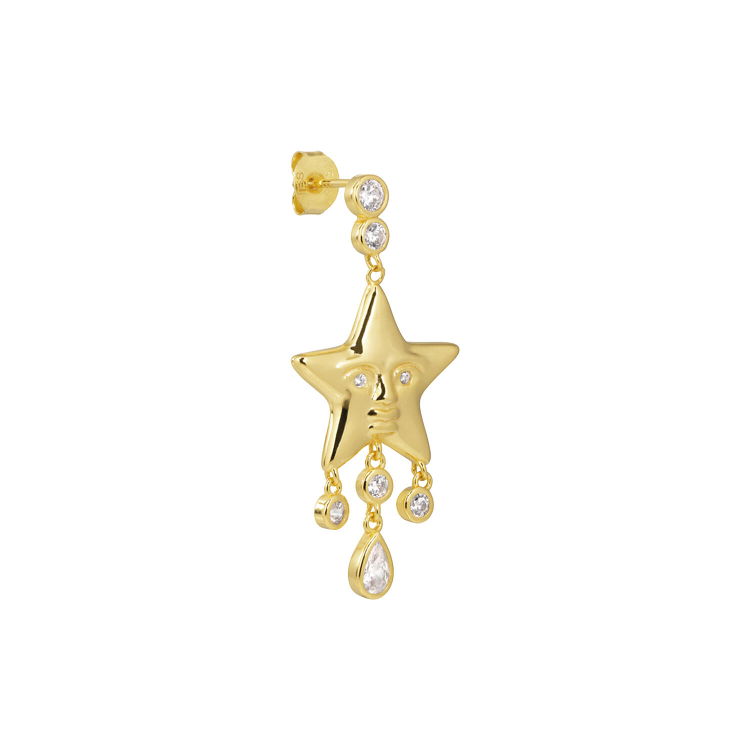 Starry-eyed Stud, forgyldt